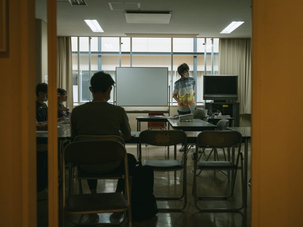 Sho Hagio dispense un cours de basque à l’université des Études étrangères de Tokyo (TUFS).