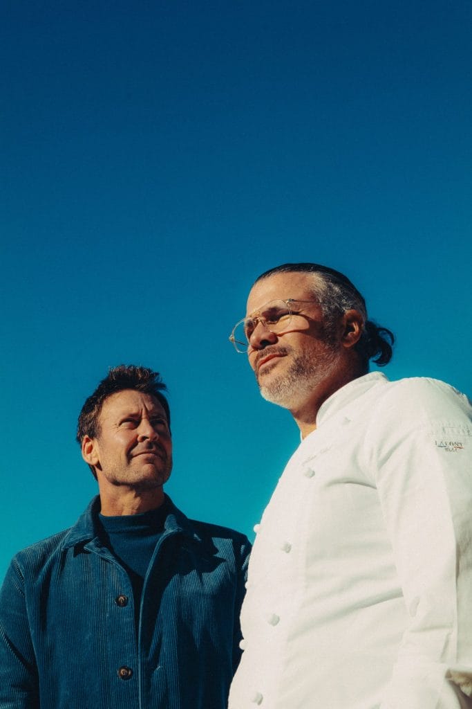 Glenn Viel et Laurent Ballesta à L’Oustau de Baumanière © Boby